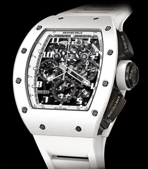 richard mille metal strap|richard mille watches white strap.